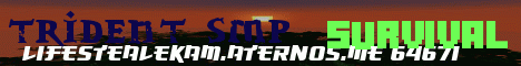 Banner for TRIDENT SMP Minecraft server