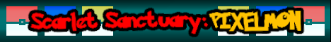 Banner for Scarlet Sanctuary: Pixelmon server