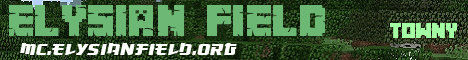Banner for Elysian Field Minecraft server
