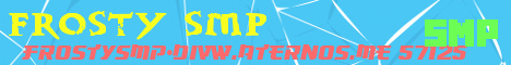Banner for Frosty SMP Minecraft server