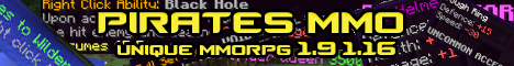 Banner for Pirates MMO Minecraft server