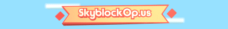 Banner for SkyblockOP Minecraft server