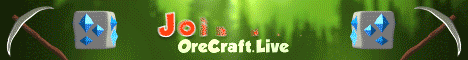 Banner for OreCraft Minecraft server
