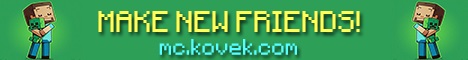 Banner for Fun and friendly Survival server with games! Minecraft server