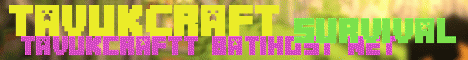 Banner for TavukCraft Minecraft server