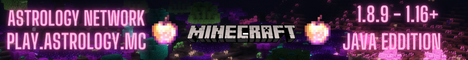 Banner for AstroogyMC - *STAFF NEEDED* Minecraft server