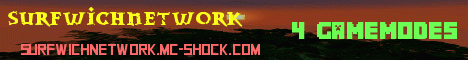 Banner for SurfwichNetwork Minecraft server