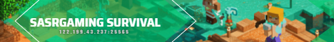 Banner for SASRGaming Survival server