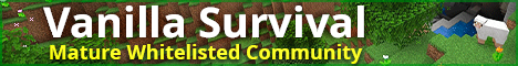 Banner for SiteB SMP - Vanilla Minecraft Server for Adults server
