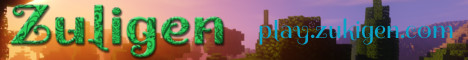 Banner for Zuligen Gaming - MC - Survival/Creative Minecraft server