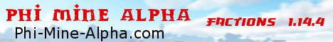 Banner for Phi-Mine-Alpha Minecraft server