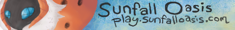 Banner for Sunfall Oasis Minecraft server