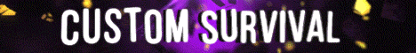 Banner for CRAFTED SERENITY Custom Survival Minecraft server