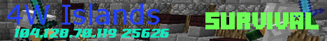 Banner for 4W Islands Minecraft server