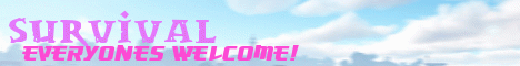 Banner for survivalserver<3 server