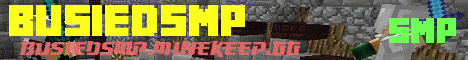 Banner for BusiedSMP server
