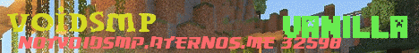 Banner for VoidSMP Minecraft server