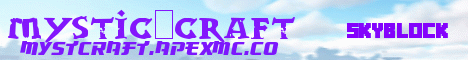 Banner for Mystic-Craft Minecraft server