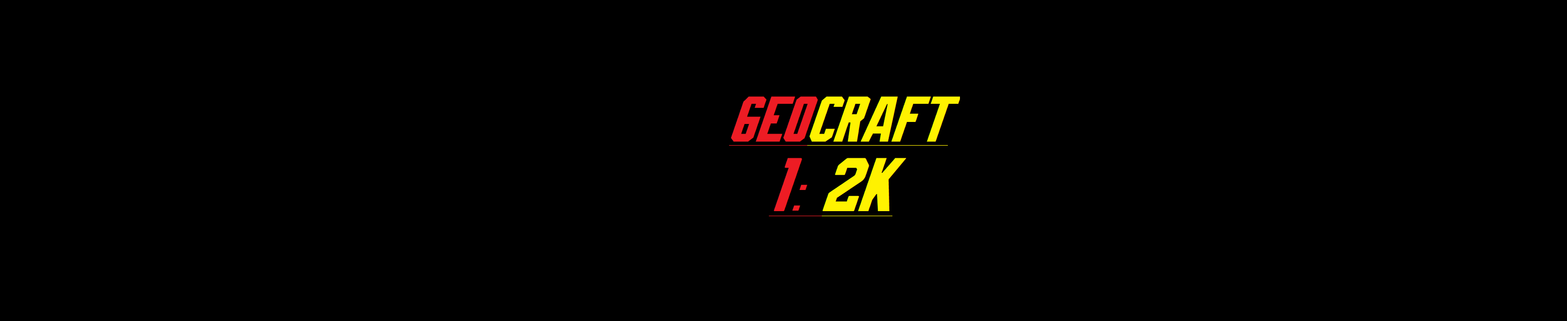 Banner for Geocraft 1:2K Minecraft server