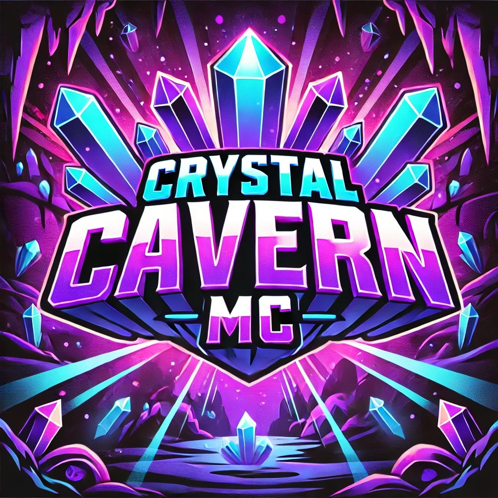 Banner for Crystal CavernMC SMP Minecraft server