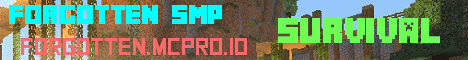 Banner for forgotten smp server
