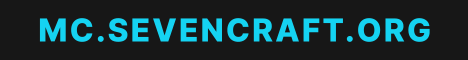 Banner for SevenCraft Network Minecraft server