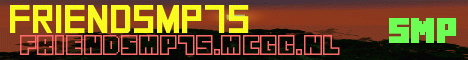 Banner for FriendSMP75 server