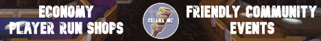 Banner for CelloxMC (Free Vip Rank Till The 27th!) Minecraft server