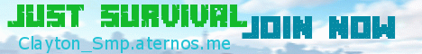 Banner for Survival Smp server