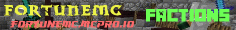 Banner for FortuneMC Minecraft server