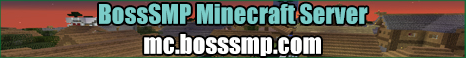 Banner for BossSMP Minecraft server