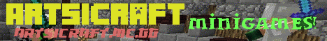 Banner for ArtsiCraft Minecraft server