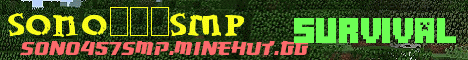 Banner for Sono457SMP server