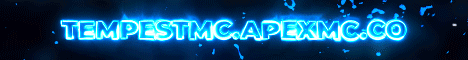 Banner for TempestMC server