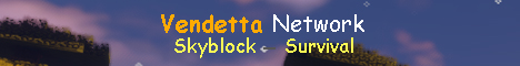 Banner for Vendetta Network Minecraft server