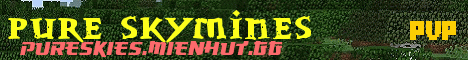 Banner for Pure Skymines server