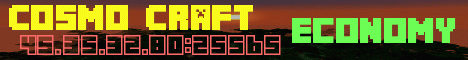 Banner for Cosmo Craft Minecraft server