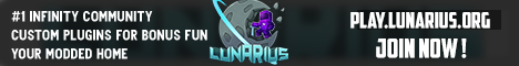 Banner for Lunarius SMP - Infinity Evolved server