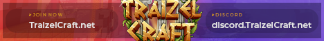 Banner for TraizelCraft Minecraft server