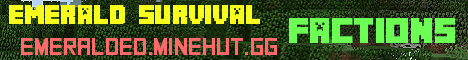 Banner for Emerald Survival server