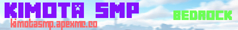 Banner for Kimota SMP server