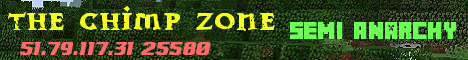 Banner for The Chimp Zone Minecraft server