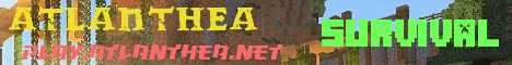 Banner for Atlanthea Minecraft server