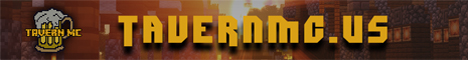 Banner for TavernMC Survival PvE Minecraft server