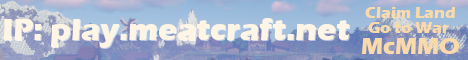Banner for MeatCraft Minecraft server