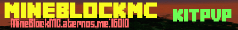 Banner for MineBlockMC Minecraft server