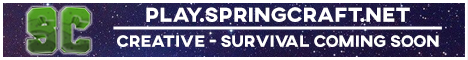 Banner for The SpringCraft Minecraft server