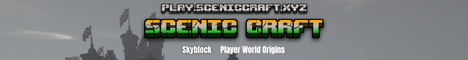 Banner for ScenicCraft Network Minecraft server