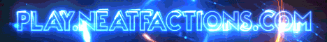 Banner for NeatFactions Minecraft server