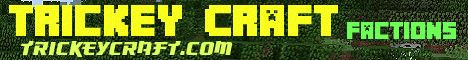 Banner for Trickey Craft Minecraft server